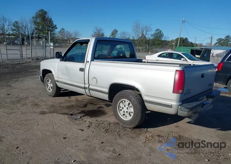 1993 GMC Sierra C1500 z USA, uszkodzony, nr VIN 1GTDC14K9PZ527681